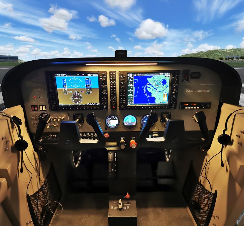 塞斯纳C172五级飞行训练器飞行模拟器CNFSimulator.FTD.C17
