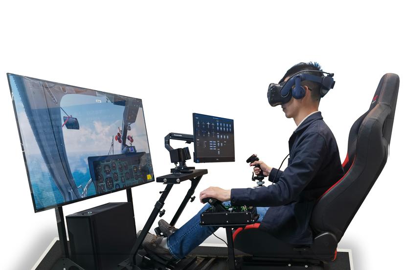 VR虚拟飞行训练系统